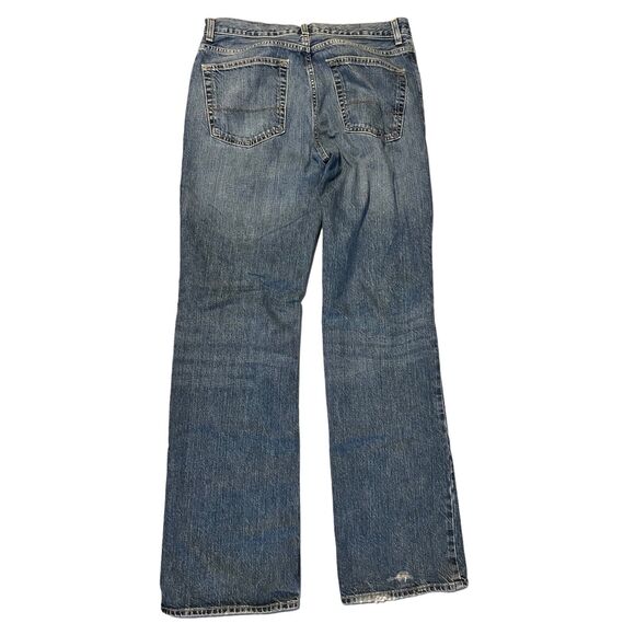 Cremieux Mens Jeans 32 x 32.5 Relaxed Straight Leg Stretch Med Wash Blue Indigo - Picture 3 of 8